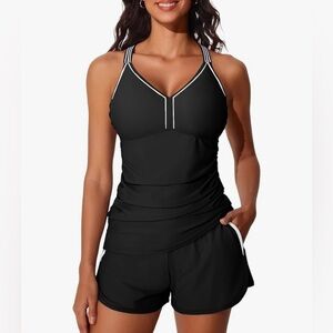 Elegant Black Swim Coverup